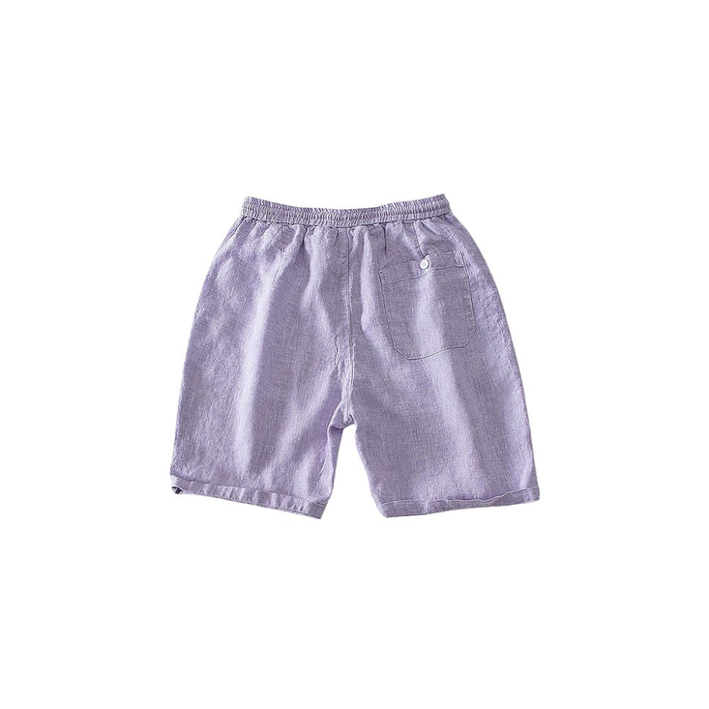 Bermuda Masculina de Linho Estilo Casual