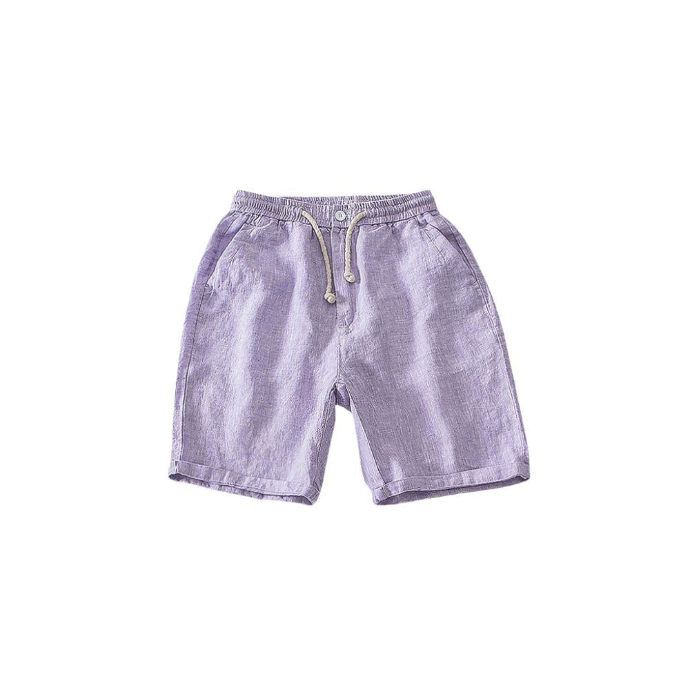 Bermuda Masculina de Linho Estilo Casual