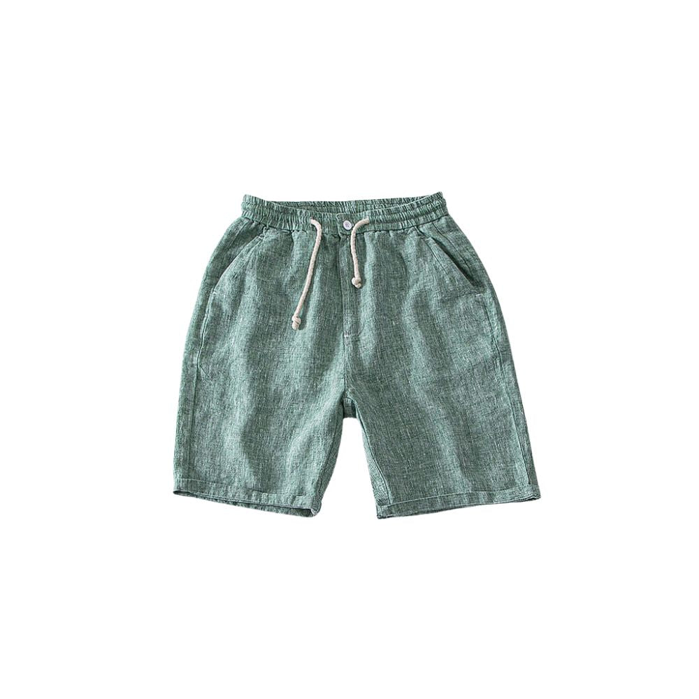 Bermuda Masculina de Linho Estilo Casual