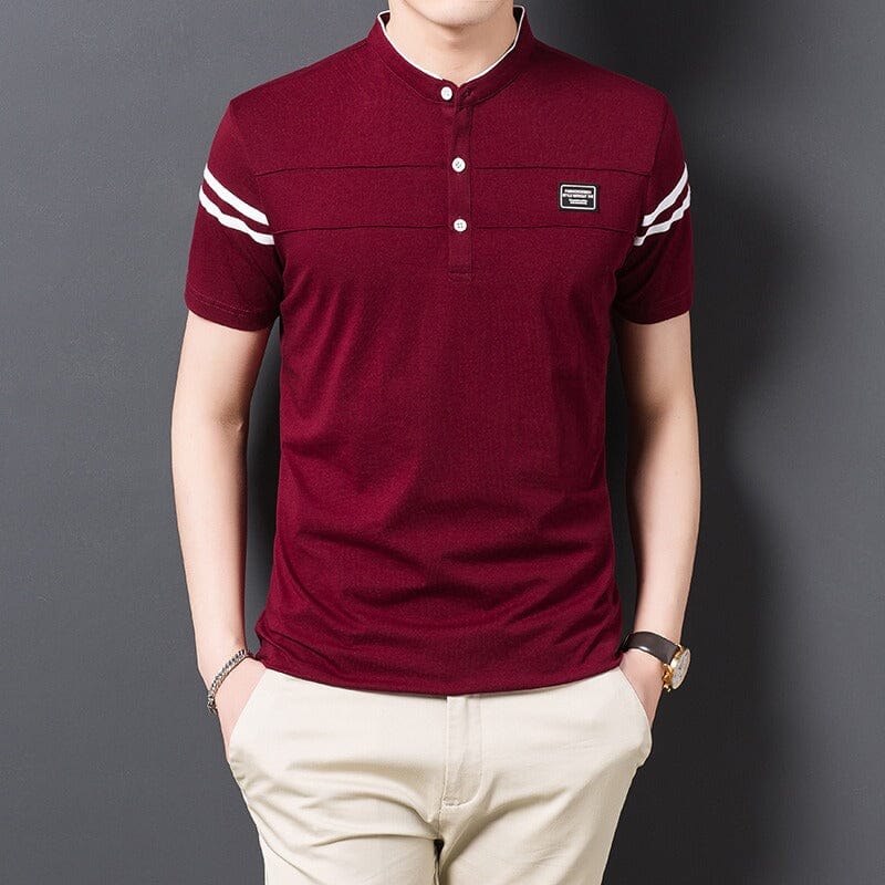 Camisa Polo Masculina de Algodão Premium