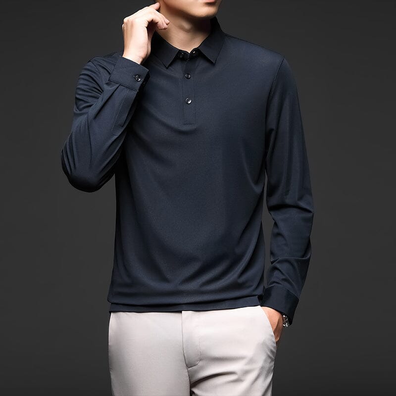 Camisa Social Masculina de Algodão Elegante