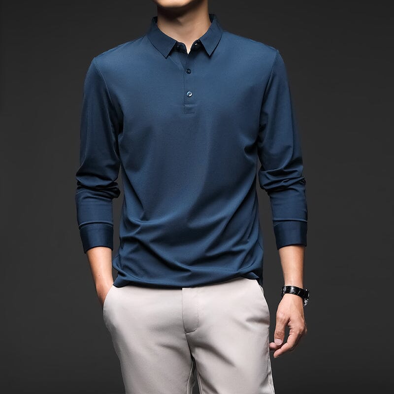 Camisa Social Masculina de Algodão Elegante