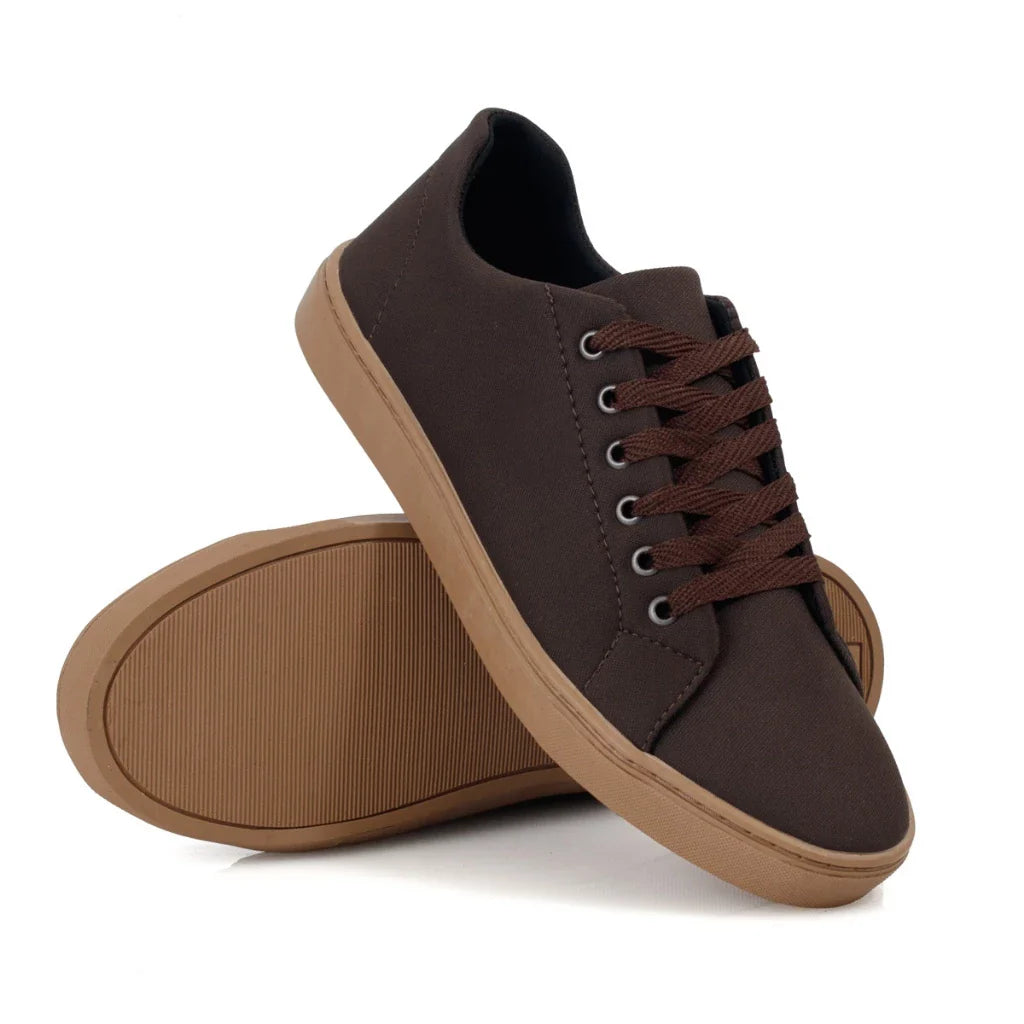 Kit com 4 Sapatênis Masculinos Casuais - Cores Sortidas e Conforto Diário