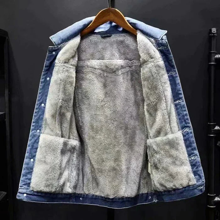Jaqueta Masculina Jeans Acolchoado