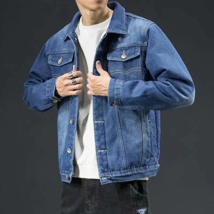 Jaqueta Masculina Jeans Acolchoado