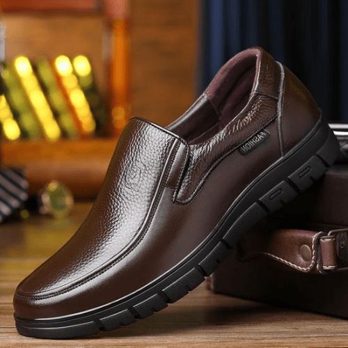 Sapato Social Masculino de Couro Elegance