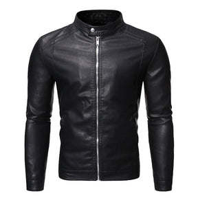Jaqueta Masculina de Couro Clássica