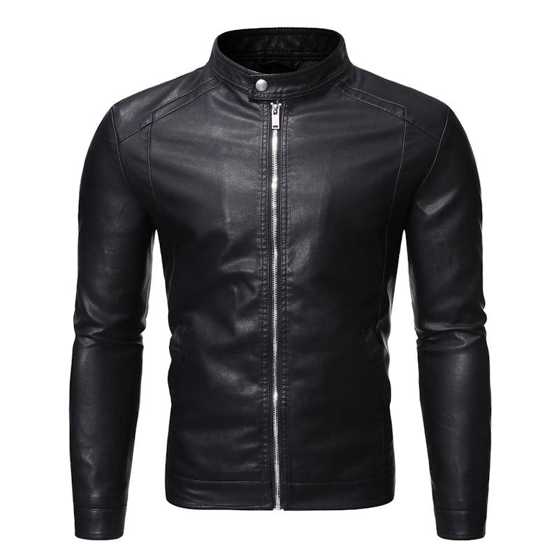 Jaqueta Masculina de Couro Clássica