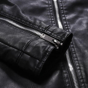 Jaqueta Masculina de Couro Clássica
