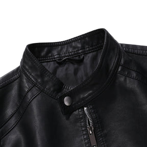 Jaqueta Masculina de Couro Clássica