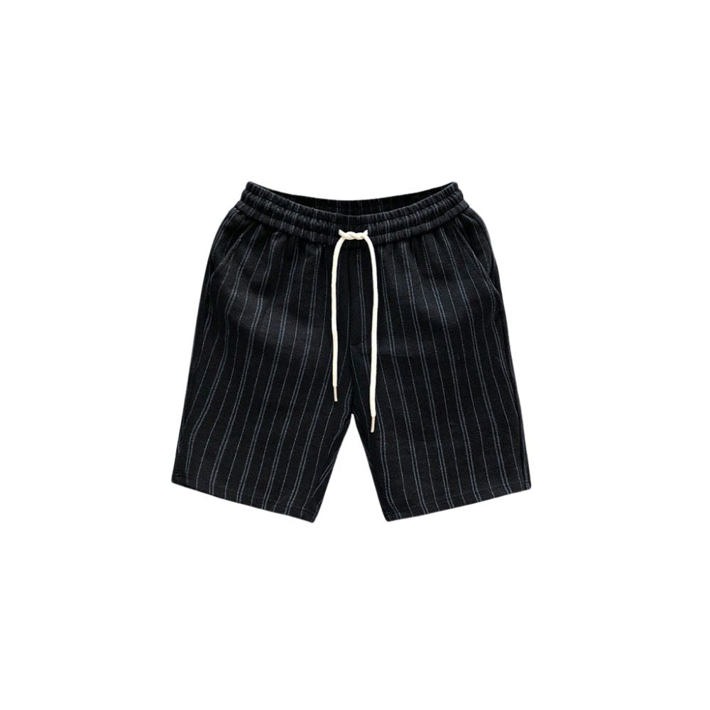 Bermuda Masculina de Moletom Listrada