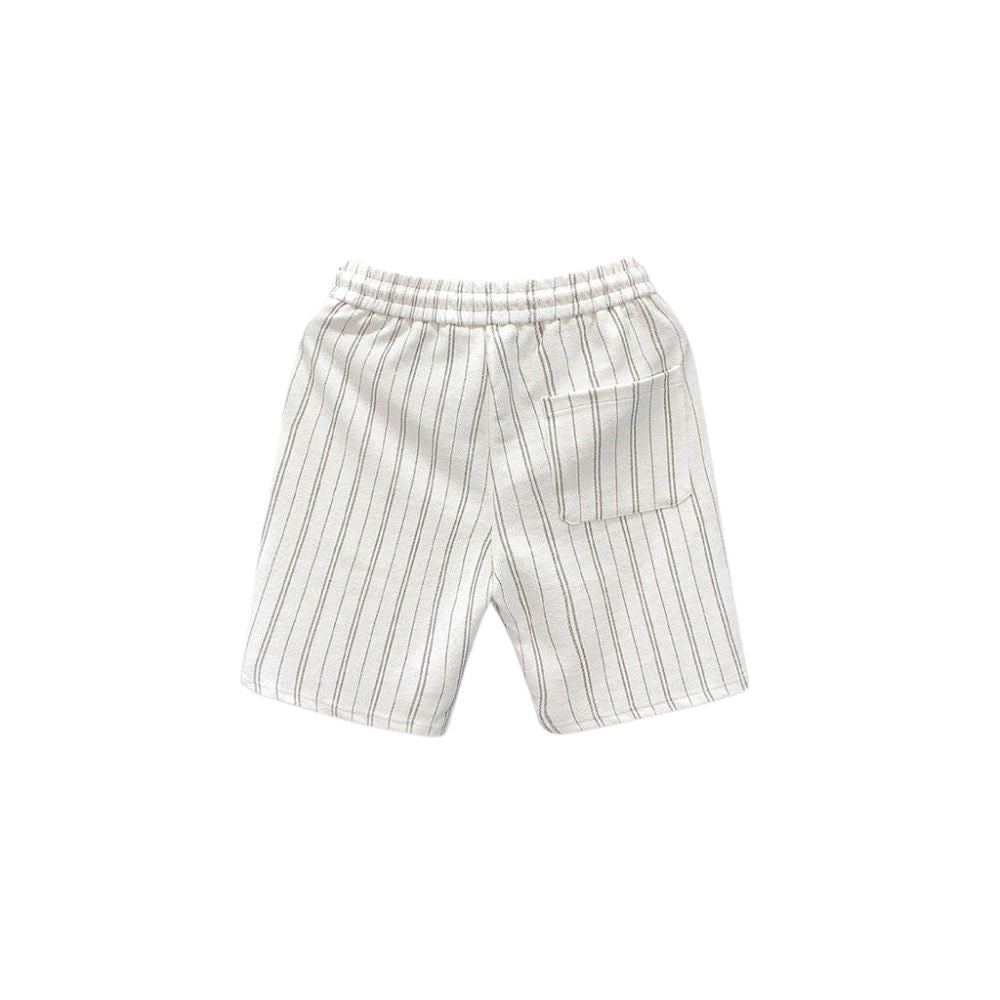Bermuda Masculina de Moletom Listrada