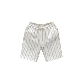 Bermuda Masculina de Moletom Listrada