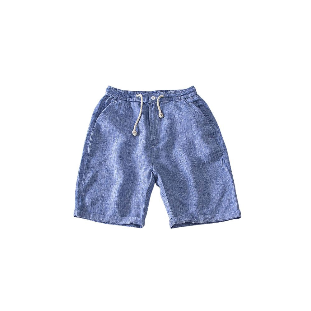 Bermuda Masculina de Linho Estilo Casual