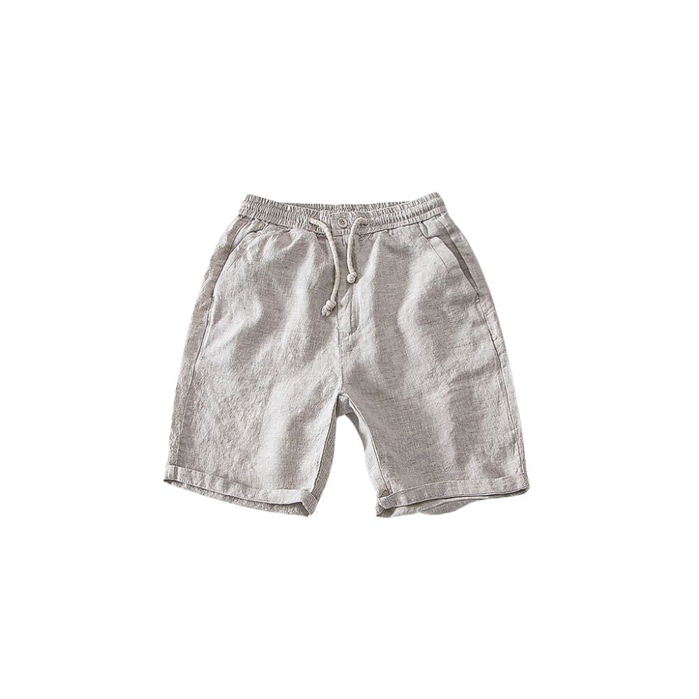 Bermuda Masculina de Linho Estilo Casual