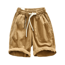 Bermuda Masculina de Linho Estilo Casual