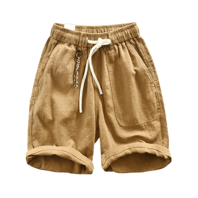 Bermuda Masculina de Linho Estilo Casual
