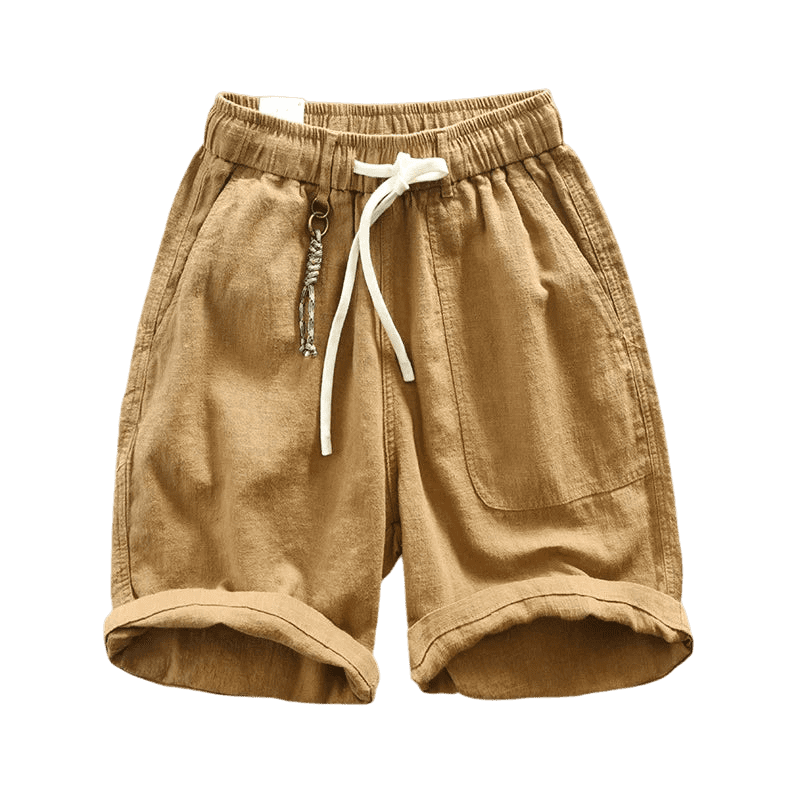 Bermuda Masculina de Linho Estilo Casual