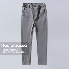 Calça Social Masculina de Tecido Premium