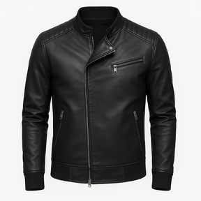 jaqueta de couro masculina