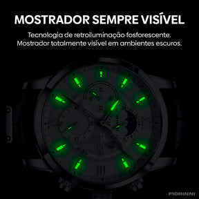 Relógio Masculino de Aço Clássico