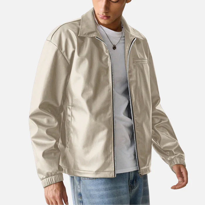 Jaqueta de Couro Masculina