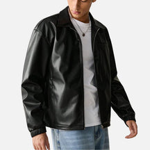 Jaqueta de Couro Masculina
