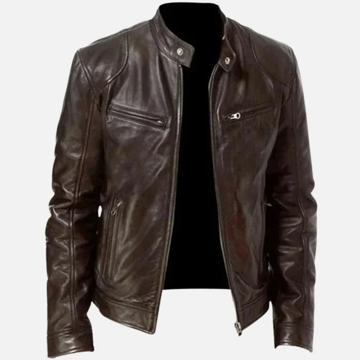 Jaqueta de Couro Masculina