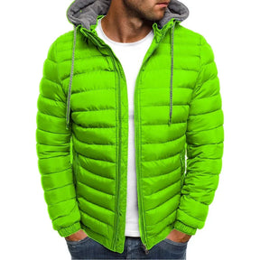 Jaqueta Masculina com Capuz Casual