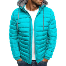Jaqueta Masculina com Capuz Casual