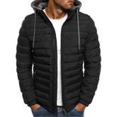 Jaqueta Masculina com Capuz Casual