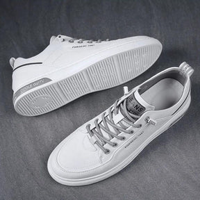 Tênis Masculino Casual de Couro