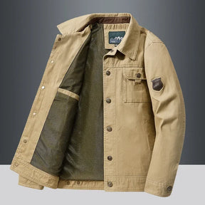 Jaqueta Casual Masculina em Algodão