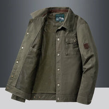 Jaqueta Casual Masculina em Algodão