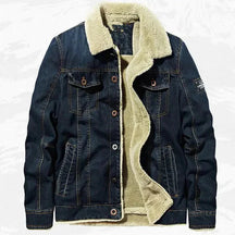 Jaqueta Jeans Masculina Acolchoada