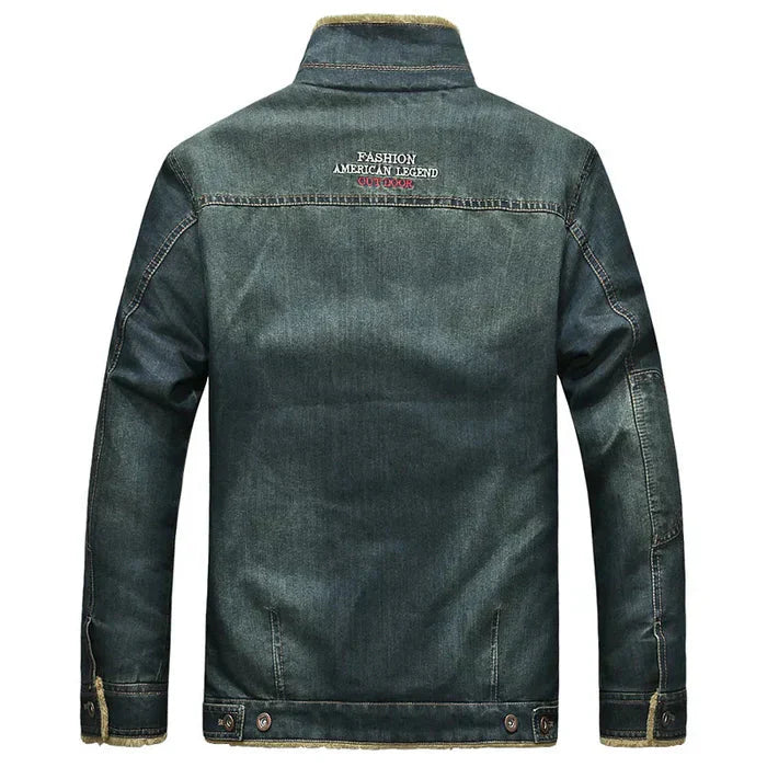 Jaqueta Jeans Masculina Acolchoada MT117