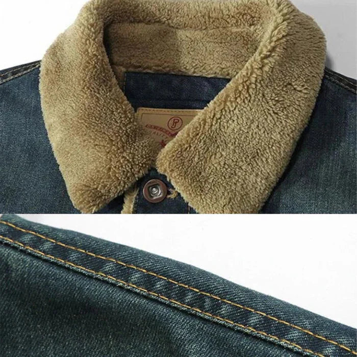 Jaqueta Jeans Masculina Acolchoada MT117
