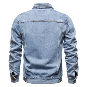 Jaqueta Jeans Masculina Casaco Casual
