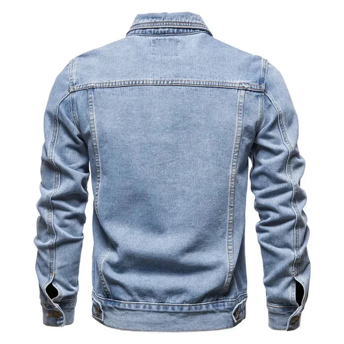 Jaqueta Jeans Masculina Casaco Casual