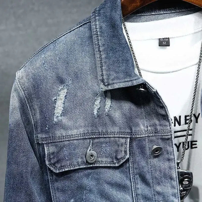 Jaqueta Jeans Masculina