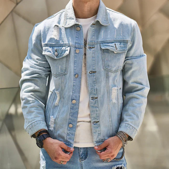 Jaqueta Jeans Masculina