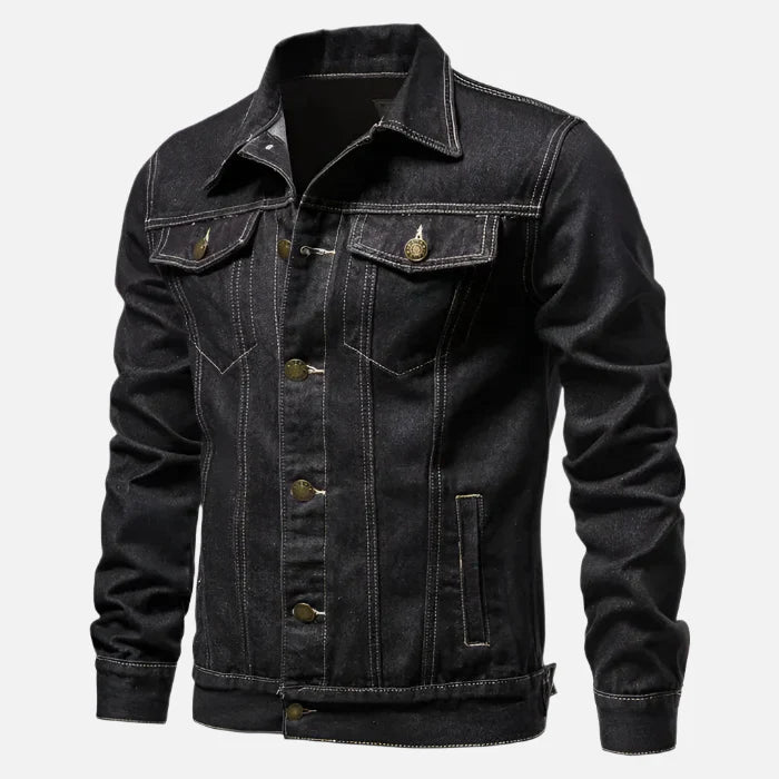 Jaqueta Jeans Masculina Casaco Casual