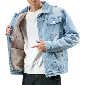 Jaqueta Masculina Jeans Acolchoado