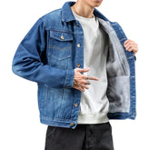 Jaqueta Masculina Jeans Acolchoado
