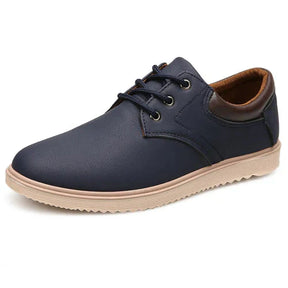 Sapatênis Masculino Casual de Couro